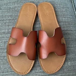 Tan Sandals